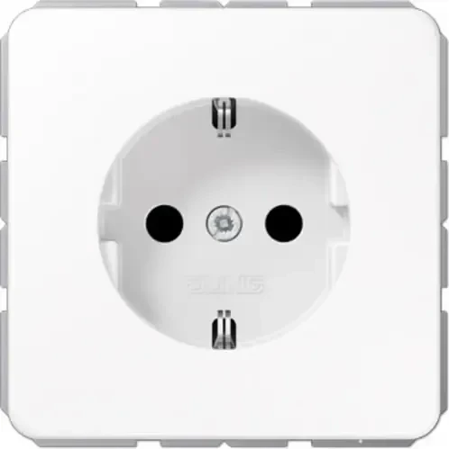 Jung Serie CD SCHUKO Steckdose Thermoplast 16A 250V, alpinweiß