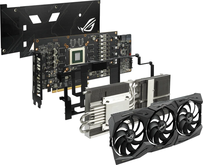 ASUS ROG Strix Radeon RX 5600 XT OC, ROG-STRIX-RX5600XT-O6G-GAMING, 6GB GDDR6, HDMI, 3x DP