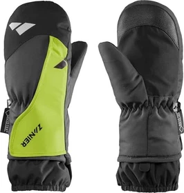 Zanier Kids.gtx Skihandschuhe schwarz/grün (Junior)