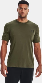 Under Armour Sportstyle Left Chest Funktionsshirt kurzarm marine od green/black (Herren)