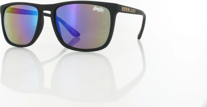 Superdry Shockwave 127 matte black rubber/grey-violet mirror