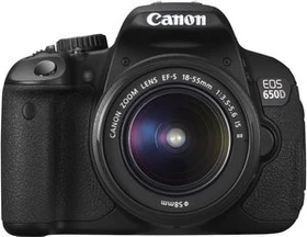 Canon EOS 650D mit Objektiv Fremdhersteller