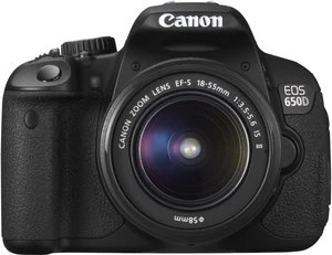 Canon EOS 650D mit Objektiv EF-S 18-55mm 3.5-5.6 IS II