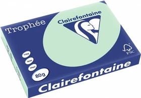 Clairefontaine Trophée Universalpapier matt hellgrün, A3, 80g/m², 500 Blatt