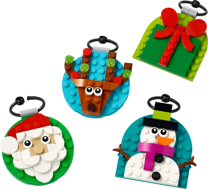 LEGO Verschiedene Christbaumanhänger