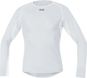 Gore Wear M Gore Windstopper Base Layer Thermo Funktionsshirt langarm light grey/white (Herren)