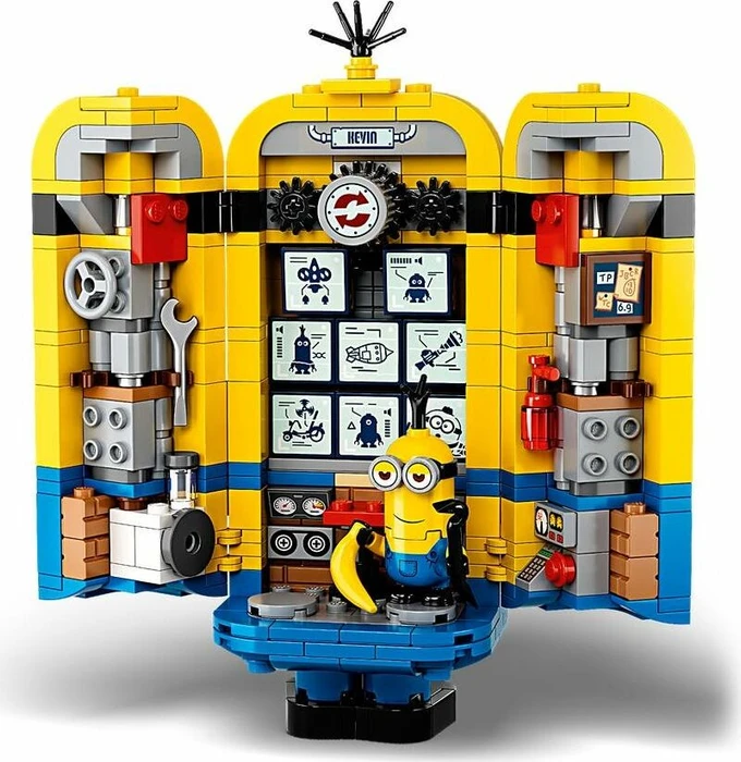 LEGO Minions - Minions-Figuren Bauset mit Versteck