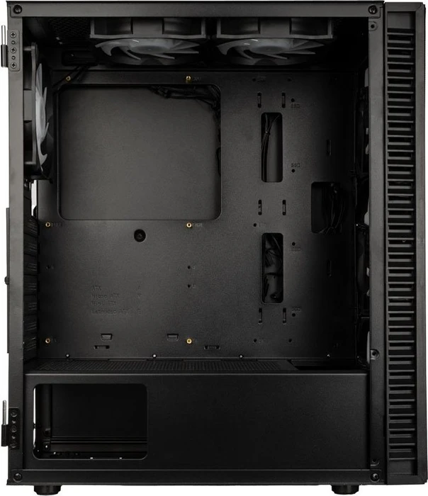 Kolink Observatory HF Plus Mesh ARGB, schwarz, Glasfenster