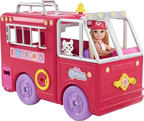Mattel Barbie - Chelsea Feuerwehrauto