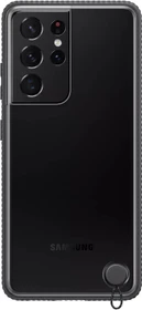 Samsung Clear Protective Cover für Galaxy S21 Ultra schwarz