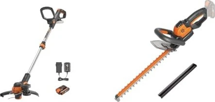 Worx 20V PowerShare Akku-Rasentrimmer inkl. Akku 2.0Ah