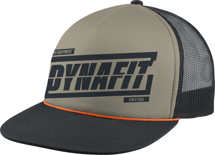 Dynafit Graphic Trucker Kappe rock khaki tabloid