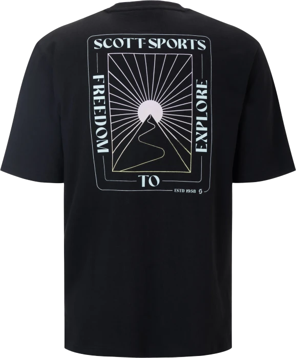 Scott Graphic T-Shirt kurzarm schwarz (Herren)