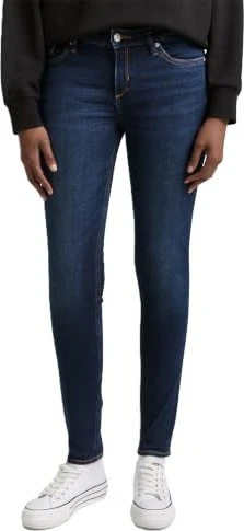 Tom Tailor Jona Skinny Jeans used dark stone blue denim (Damen)