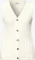 Street One V-Neck und Knopfleiste Weste off white (Damen) Vorschaubild