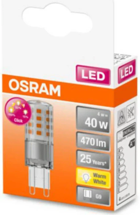 Osram Ledvance LED Three Step DIM Pin 40 4W/827 G9