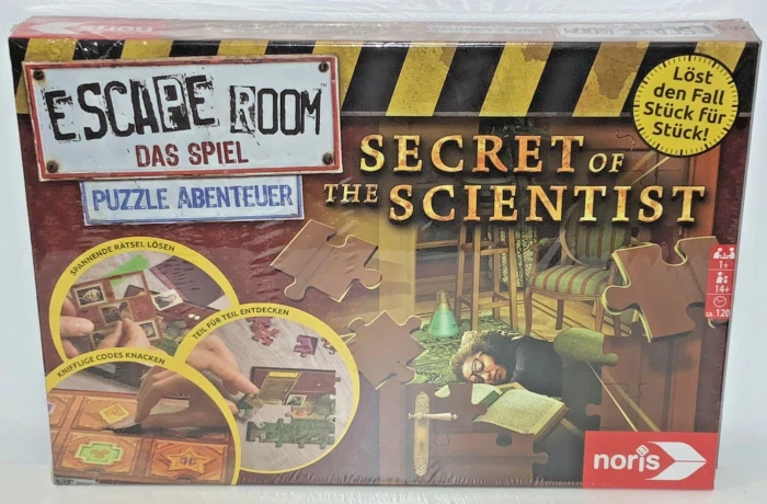 Noris Spiele Escape Room - Puzzle Abenteuer Secret of The Scientist