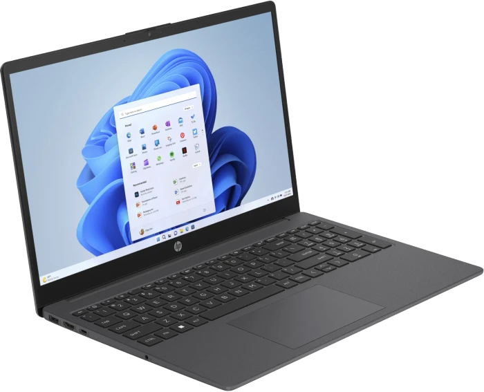 HP Laptop 15-fc0001sa, Chalkboard Gray, Ryzen 5 7520U, 8GB RAM, 256GB SSD, UK