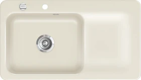 systemceram Juna 90 Einbau Becken links magnolie
