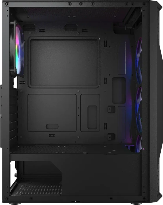 Cougar MX110 RGB, System Build Version, Glasfenster