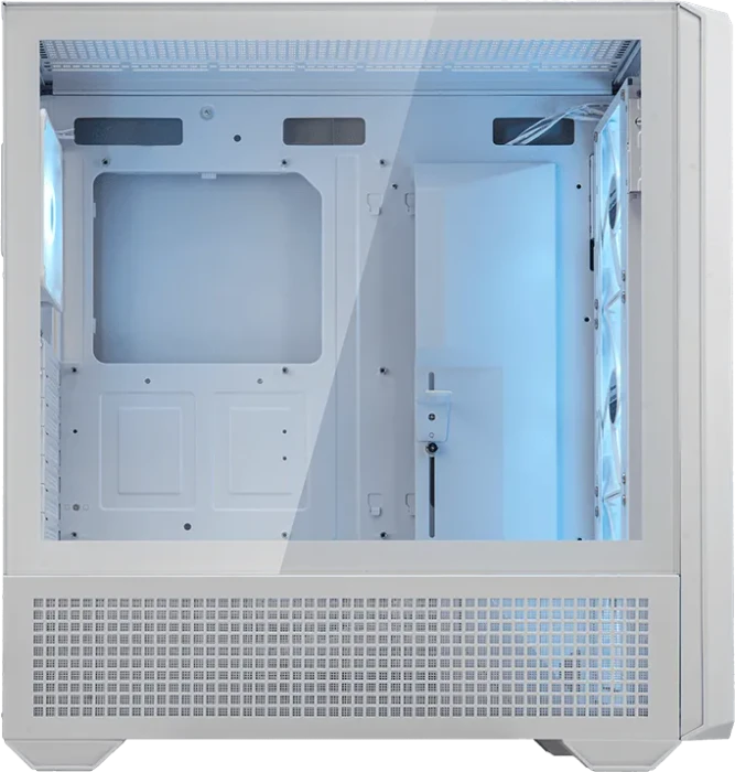 Cougar MX600 RGB White, weiß, Glasfenster