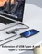 Graugear G-HUB2A2C-AC, USB-Hub, 2x USB-C 3.0, 2x USB-A 3.0, USB-A/USB-C 3.0 [Stecker] Vorschaubild