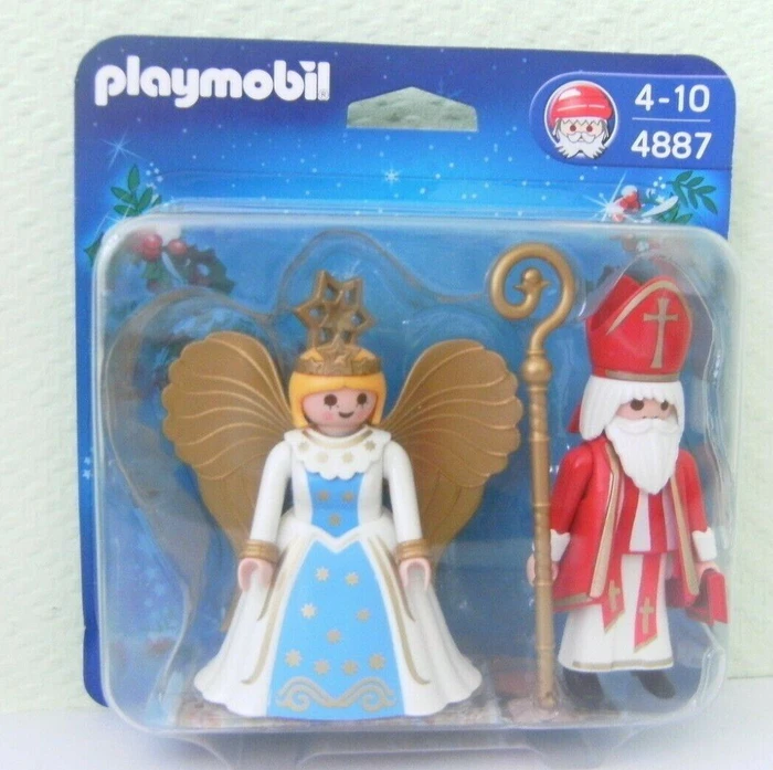 playmobil Weihnachten St. Nikolaus und Christkind