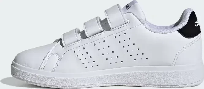 adidas Advantage Base 2.0 cloud white/core black (Junior)