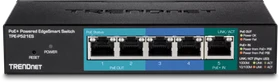TRENDnet TPE-P520 Desktop Gigabit Smart Switch, 5x RJ-45, PoE (TPE-P521ES)