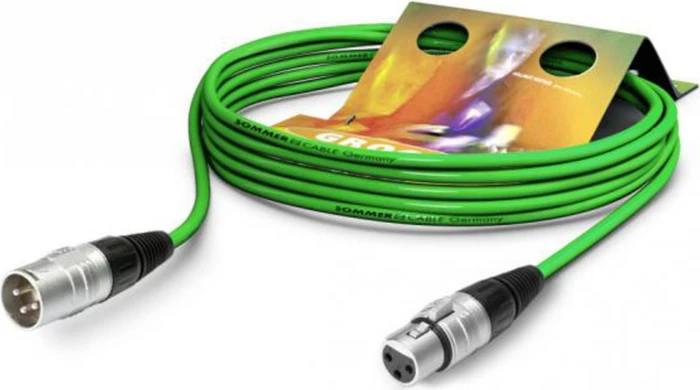 Sommer Cable Stage 22 Highflex SGHN grün 3.0m