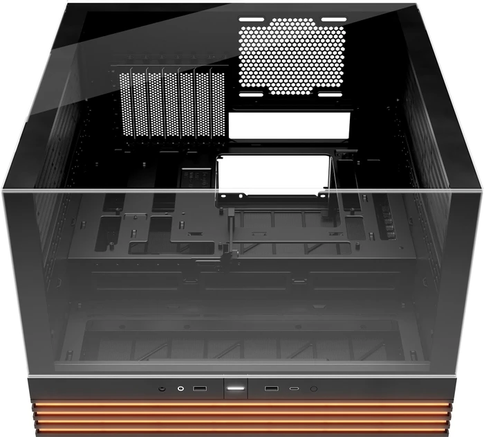 be quiet! Light Base 600 DX Black, schwarz, Glasfenster