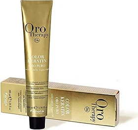 Fanola Oro Therapy Oro Puro Color Keratin Haarfarbe 8.00 hellblond intensiv, 100ml