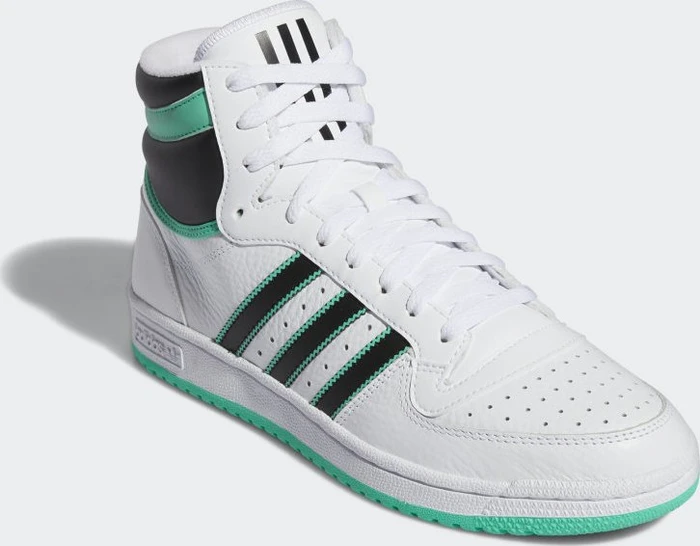 adidas Top Ten RB cloud white/core black/hi-res green