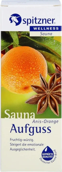 Spitzner Wellness Anis Orange Saunaaufguss, 190ml