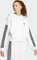 adidas Essentials 3-Streifen French Terry Quarter-Zip Hoodie weiß/schwarz (Damen) Vorschaubild