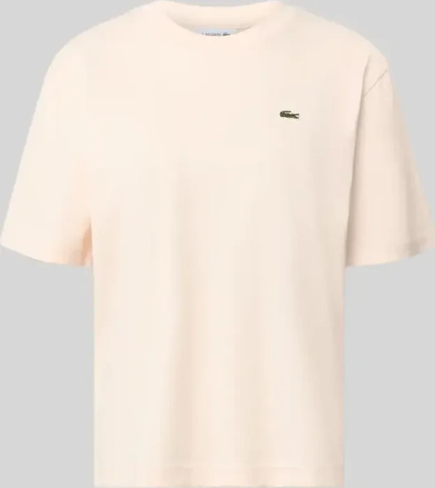Lacoste Relaxed Fit T-Shirt kurzarm rosa (Damen)