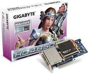 GIGABYTE Radeon HD 4850 Passiv, 1GB DDR3, 2x DVI, S-Video