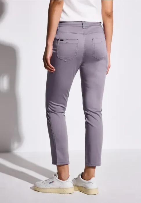 Street One 7/8-Satin Hose wisteria purple (Damen)
