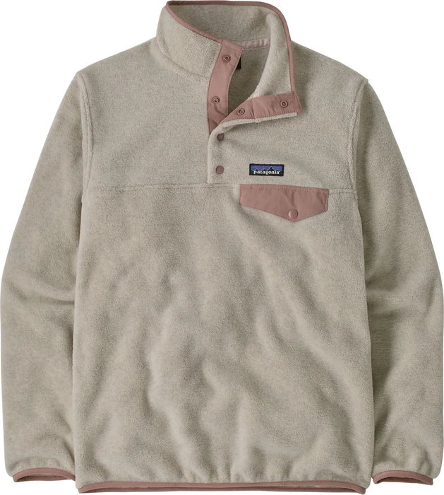 Patagonia Lightweight Synchilla Snap-T Pullover oatmeal heather/moonrise taupe (Damen)