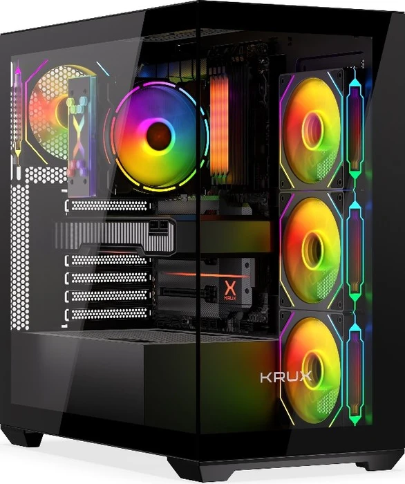 Krux Exo Black, Glasfenster