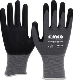Cimco 14 1266 Standard Skinny Flex Arbeitshandschuhe 9/L