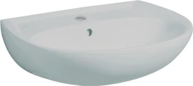 Geberit Renova Waschtisch 60cm, Hahnloch mittig, mit Überlauf, manhattan