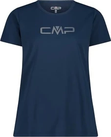 CMP Rundausschnitt Funktionsshirt kurzarm blau/grau (Damen)