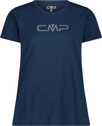 CMP Rundausschnitt Funktionsshirt kurzarm blau/grau (Damen)