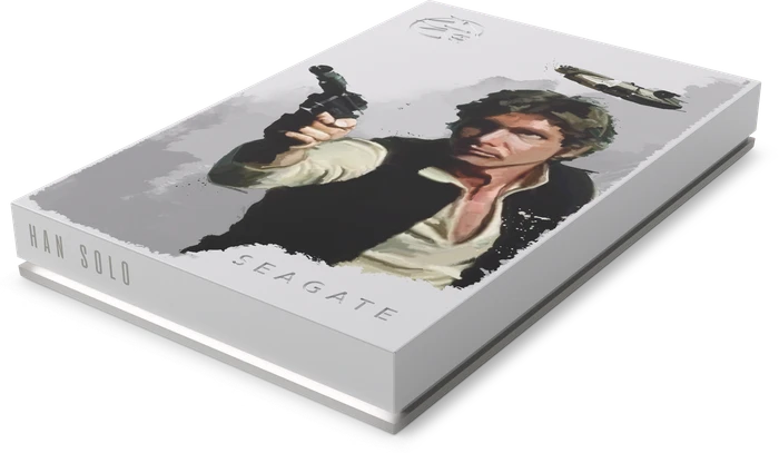 Seagate FireCuda Gaming HDD - Han Solo Special Edition, 2TB, +Rescue, USB 3.0 Micro-B