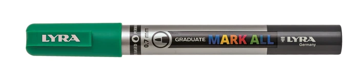 Lyra Graduate Mark All Permanentmarker 0.7mm smaragdgrün