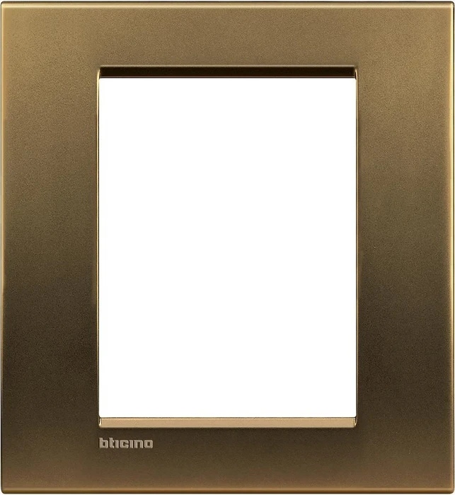 Bticino Livinglight Abdeckrahmen 1-fach, bronze