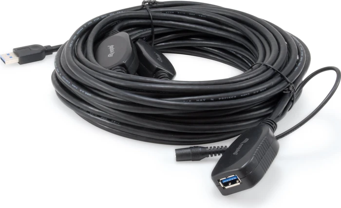 Equip USB-A Verlängerung, USB 3.0, 5Gb/s, USB-A 3.0 [Stecker] auf USB-A 3.0 [Buchse], aktiv, Verlängerungskabel A/A, 15m