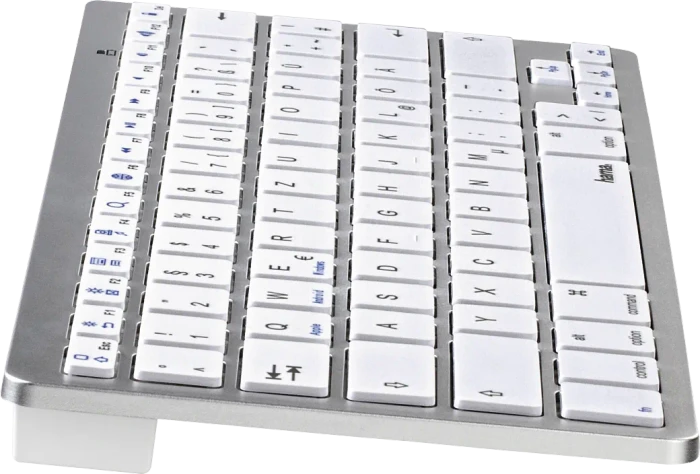 Hama KEY4ALL X510, silber, Bluetooth, DE