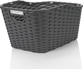 XLC Polyrattan HR Carry More Fahrradkorb anthrazit